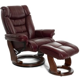 Кресло-реклайнер Relax Zuel - комфортное кожаное кресло для кабинета